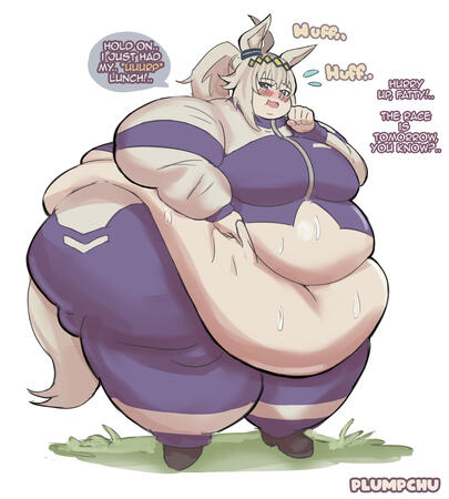 Fat Oguri Cap by Plumpchu
